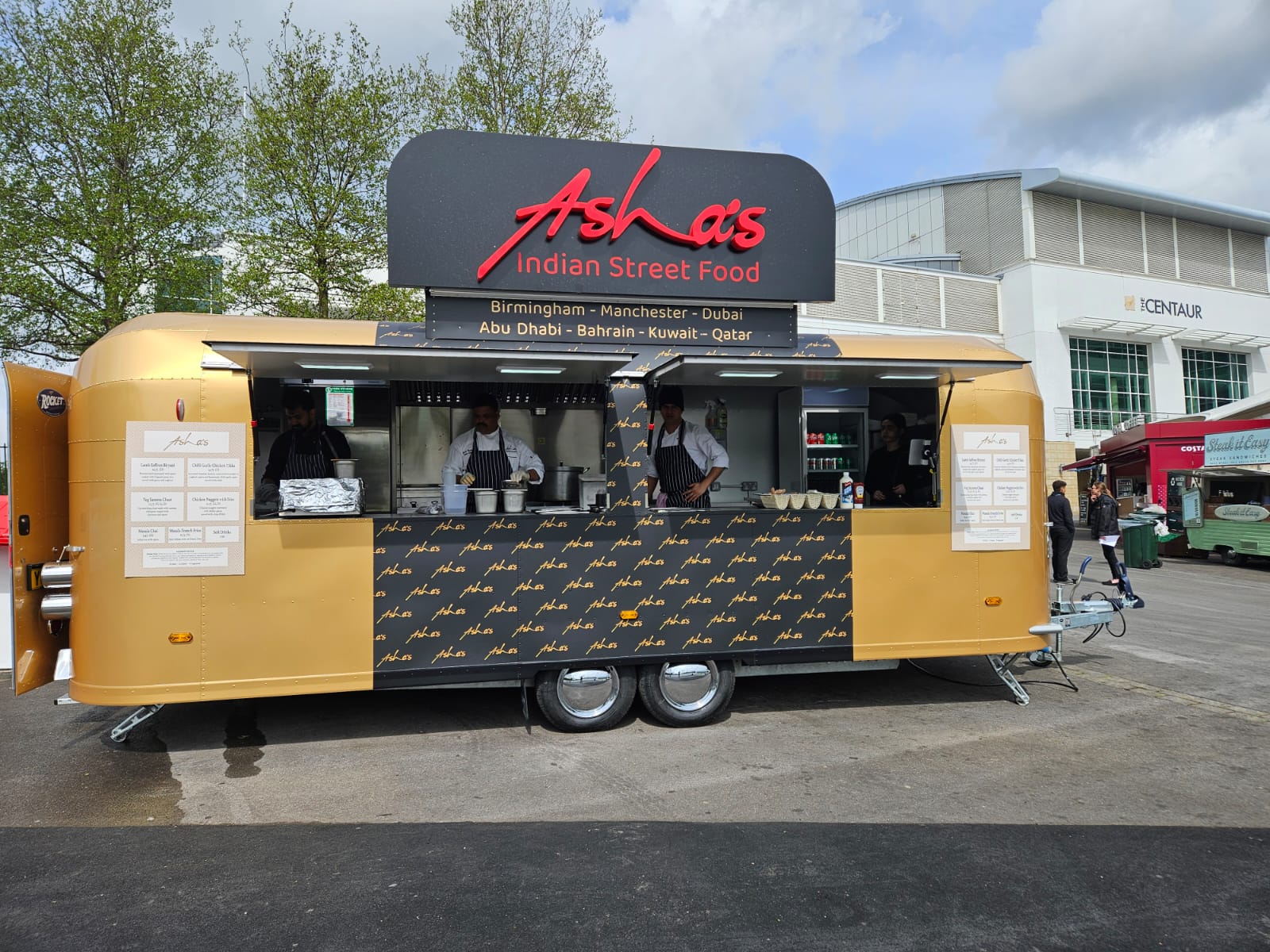 Ashas UK food truck