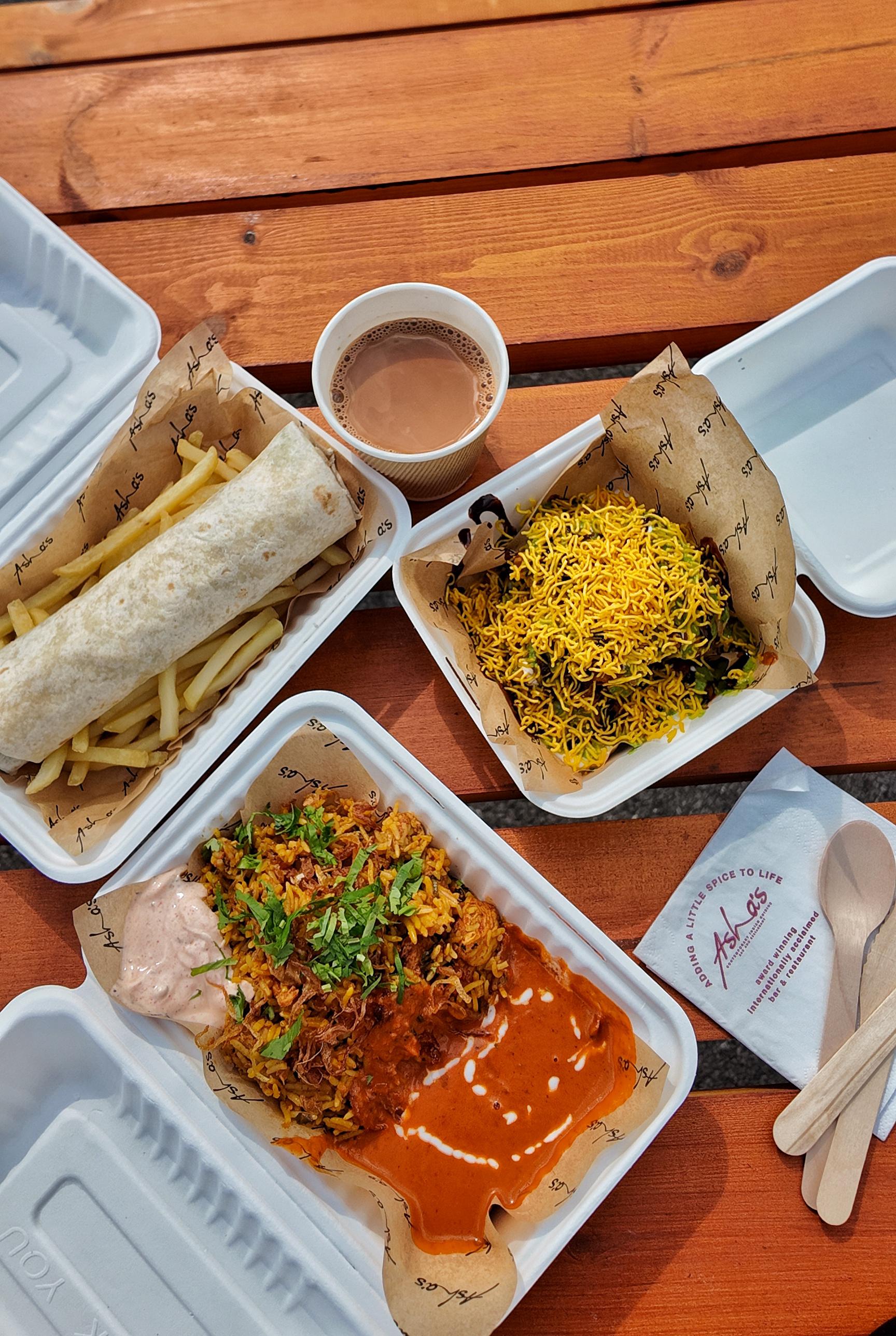Ashas UK dishes