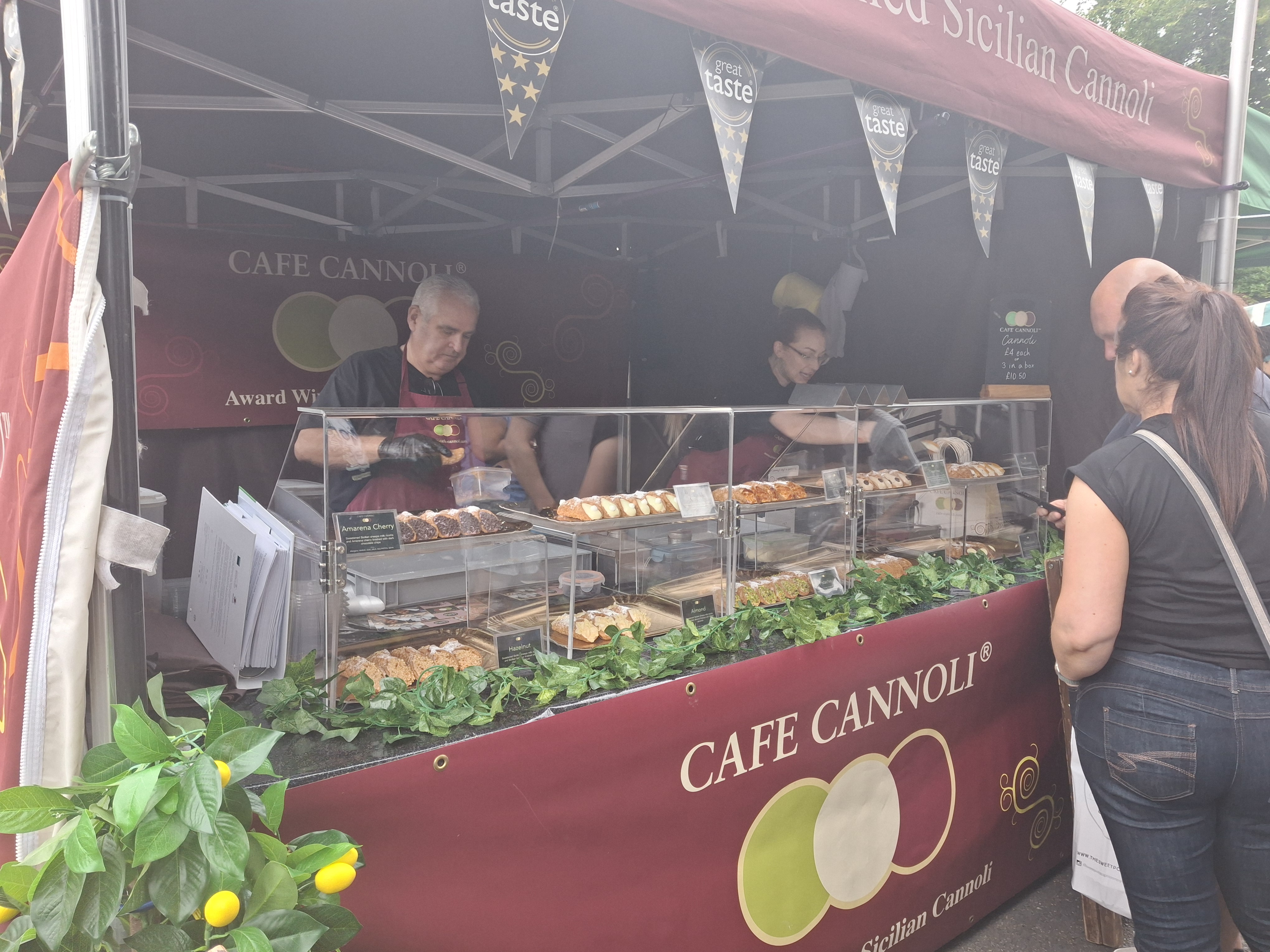 Cafe Cannole stall