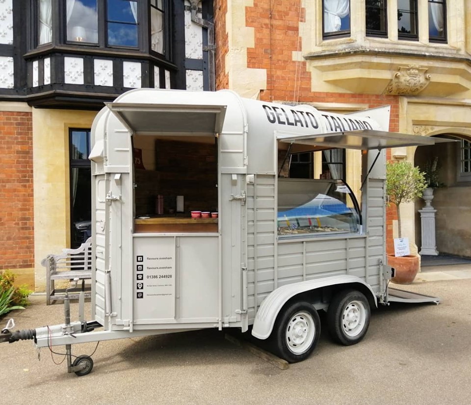 Flavours gelato trailer