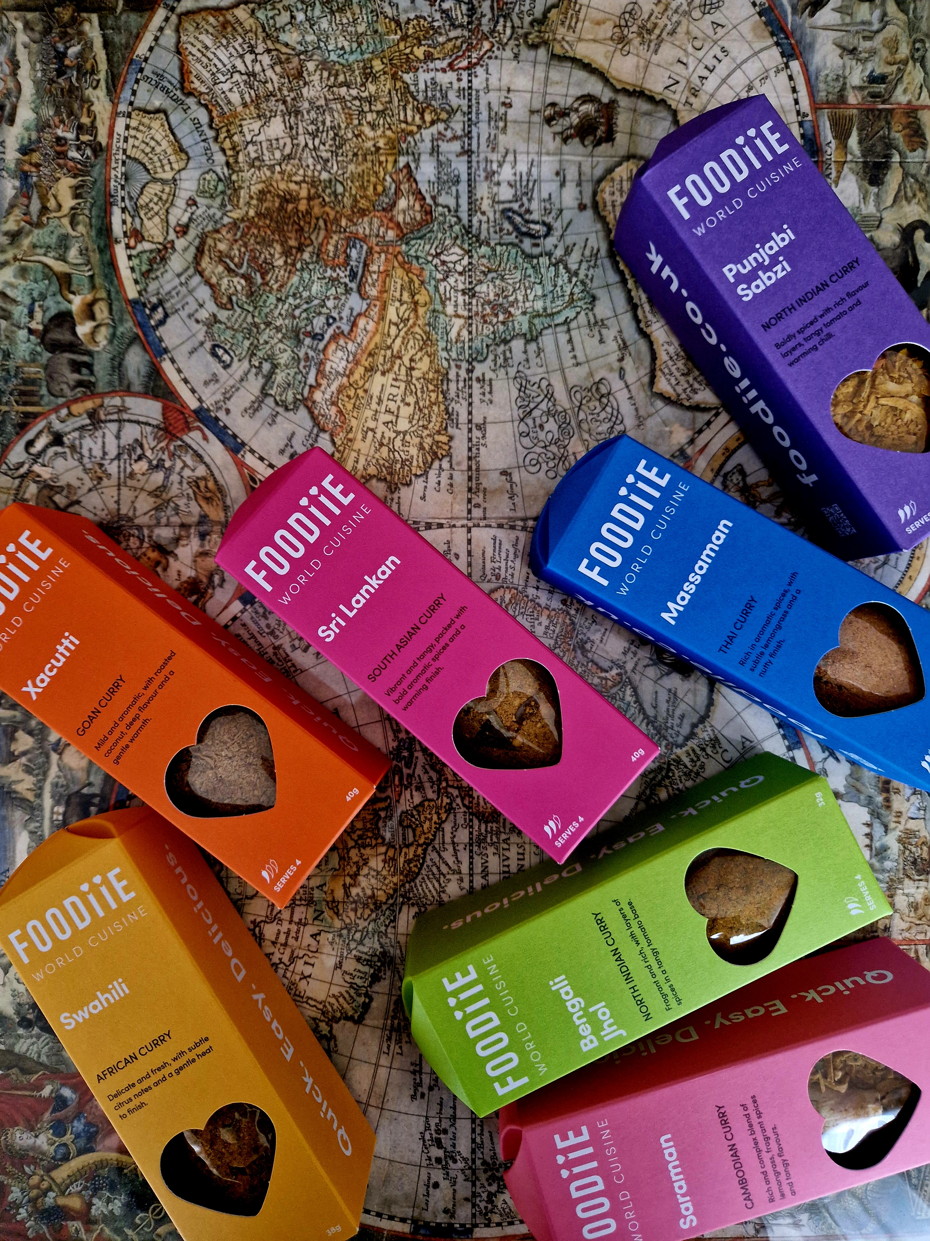 Foodie curry kit range