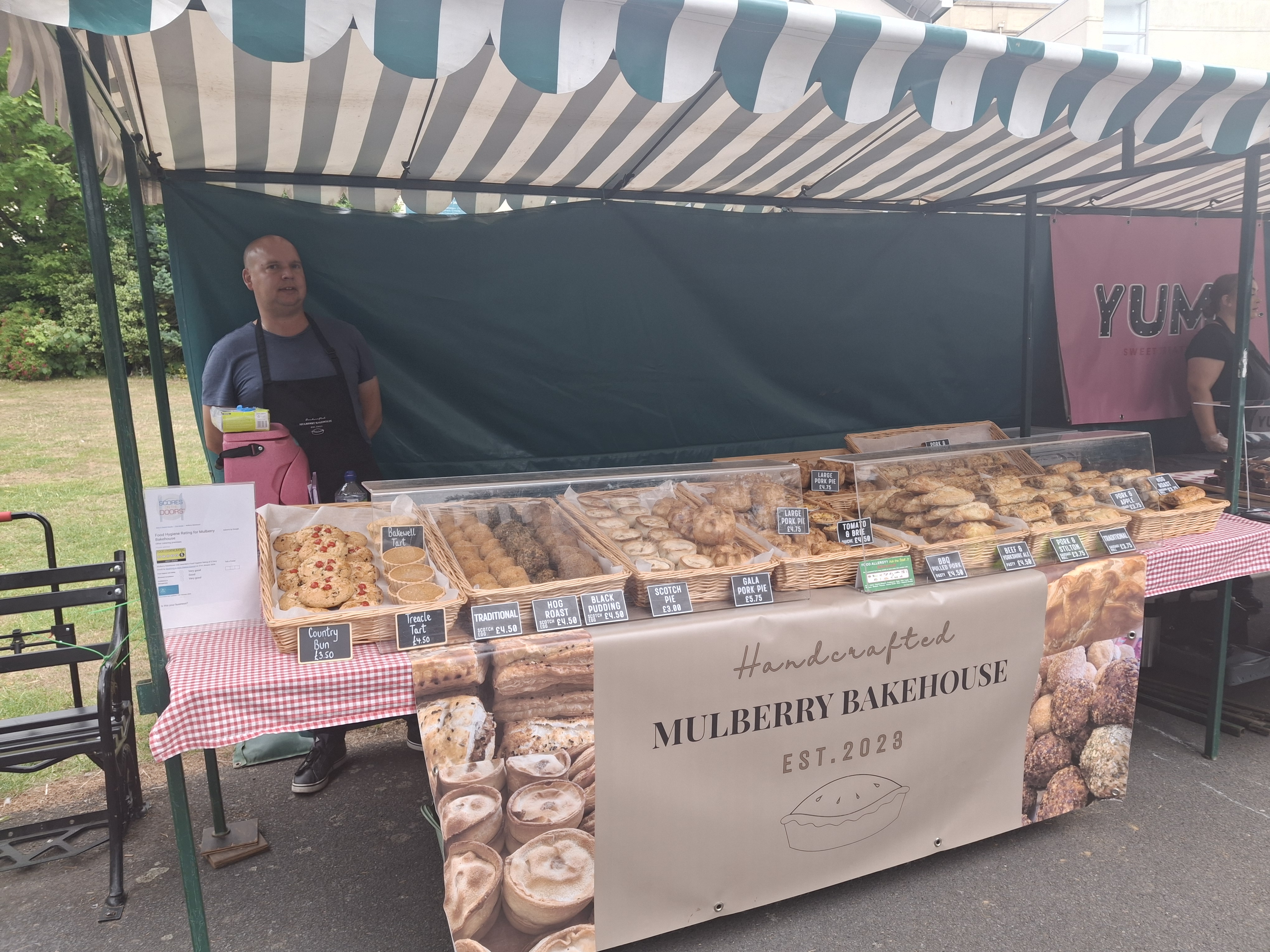 Mulberry Bakehouse stall