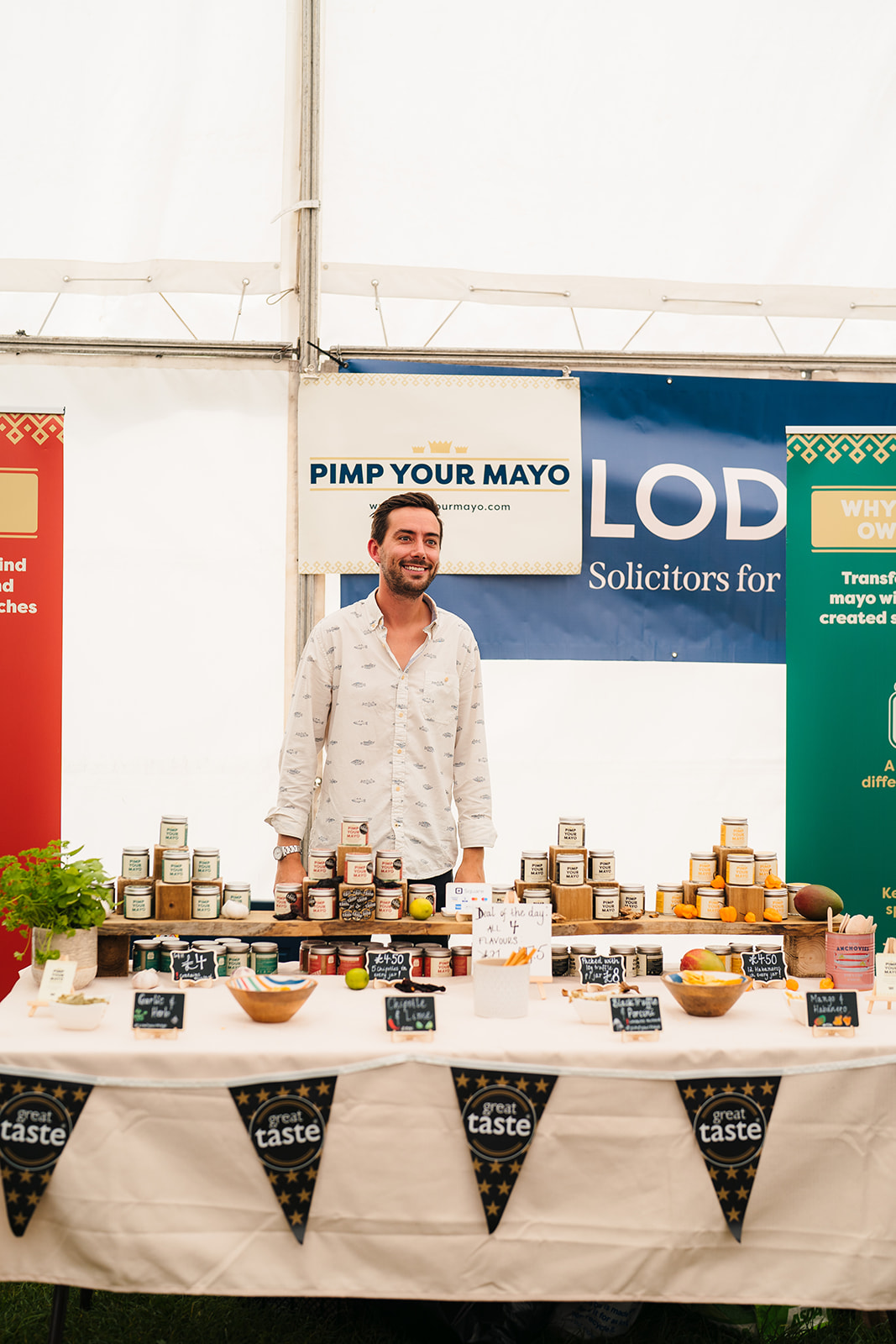 Pimp Your Mayo stallholder